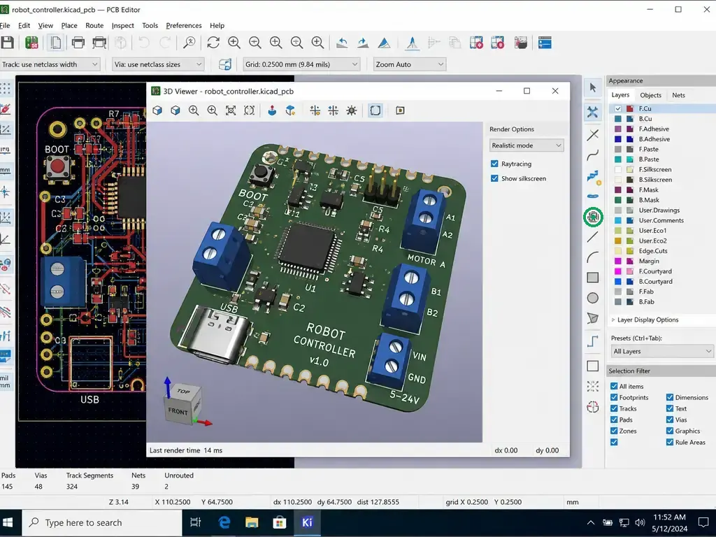 Pointerbench-Pro KiCad rectangular-zone icon